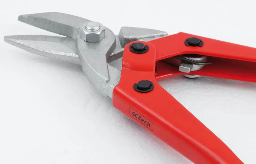 Nůžky na plech vystřihovací převodové pravé, inovované, HQ, 240mm